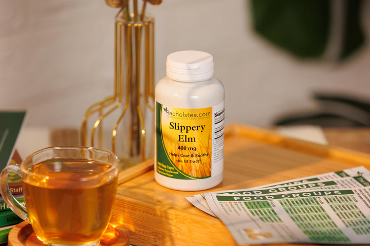 4 Slippery Elm, 1 Rachel's Pro Turmeric Blend &  1 Rachel's PRO 100