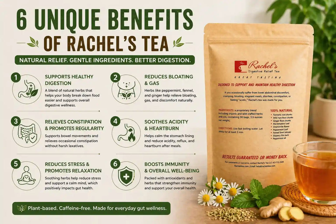 6 Benefits of Rachel’s Tea