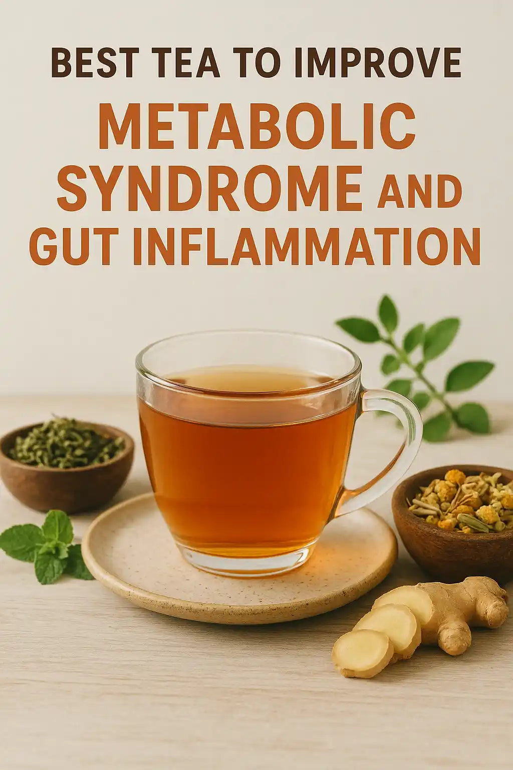 Best Tea to Improve Metabolic Syndrome and Gut Inflammation