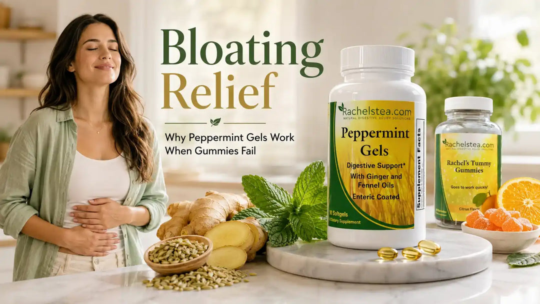 Bloating Relief why peppermint gels works