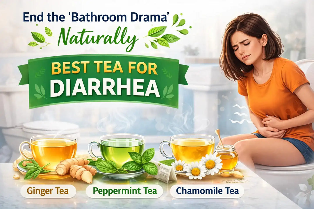 End bathroom drama with the best tea for Diarrhea
