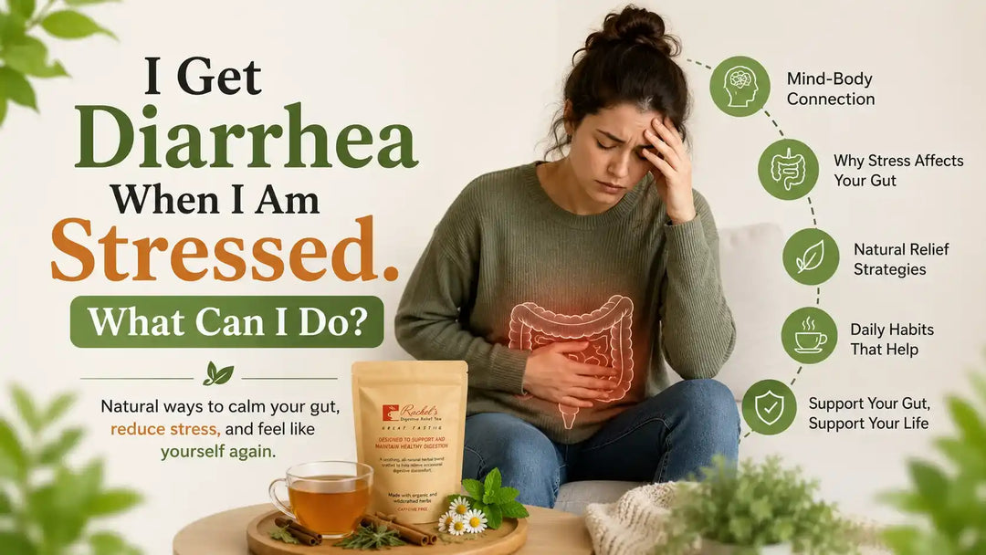 I get diarrhea when I am stressed