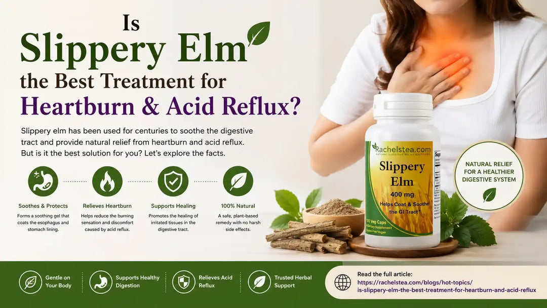 Is Slippery Elm best treatment for Heartburn and Acid Reflux