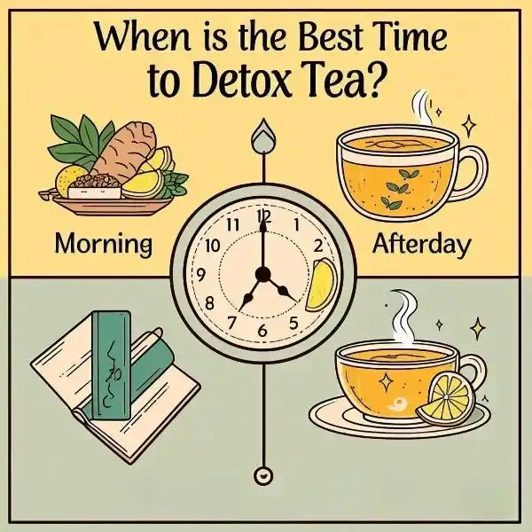 best time to drink detox tea