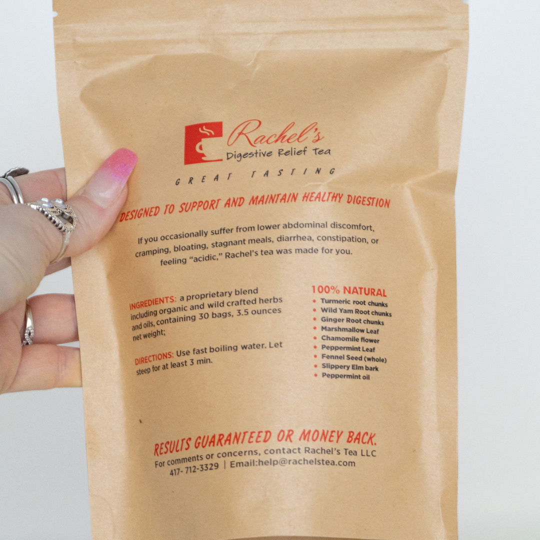 Rachel Tea Time Shop Herbal Tea for Digestion, Bloating and for Good Digestive Health ...