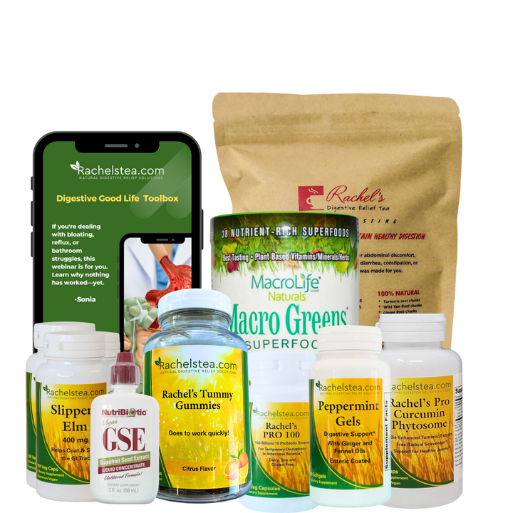 Premium Package including Rachel’s Tummy Gummies and Coaching & Support!