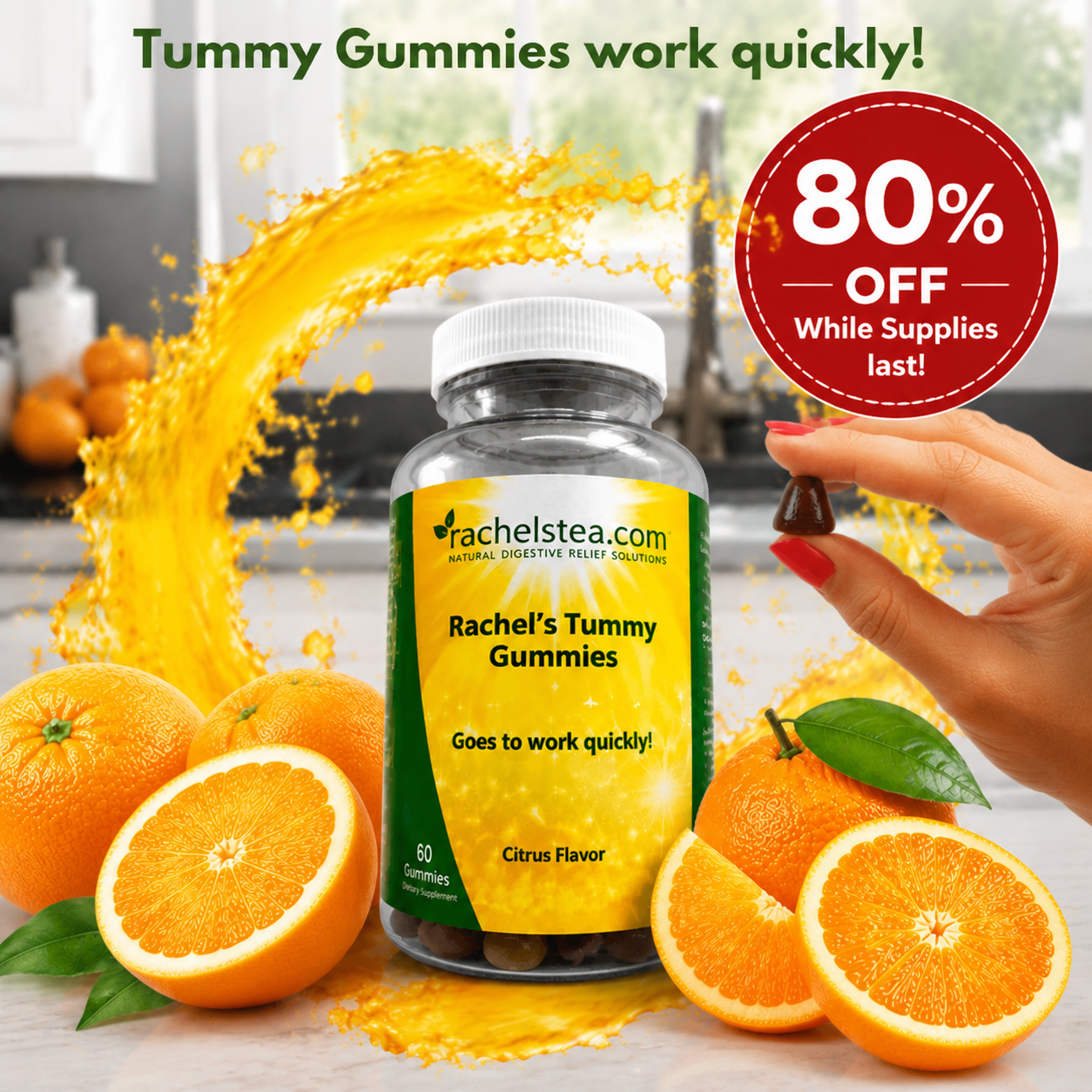 Rachel’s Tummy Gummies | Digestive Gummies for Gut Health & Bloating