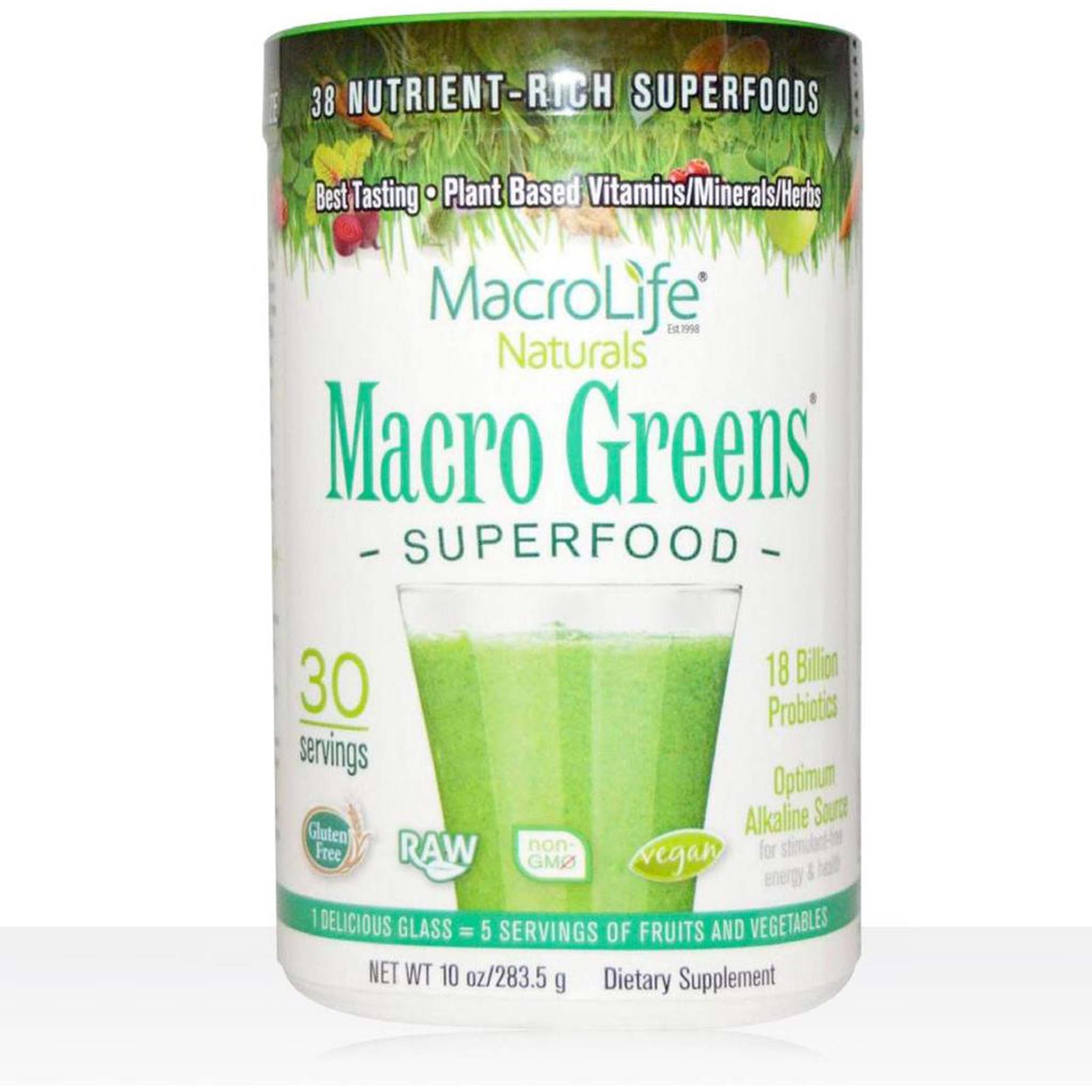 Macro Green Super Foods