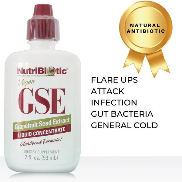 Nutribiotic Grapefruit Seed Extract Liquid | For Immune System
