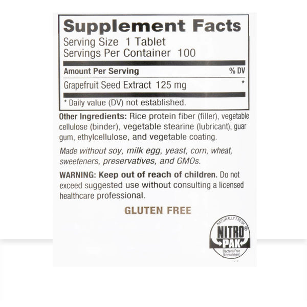 Buy Nutribiotic GSE Tablets For Digestive Tract And Bad Gut Bacteria ...